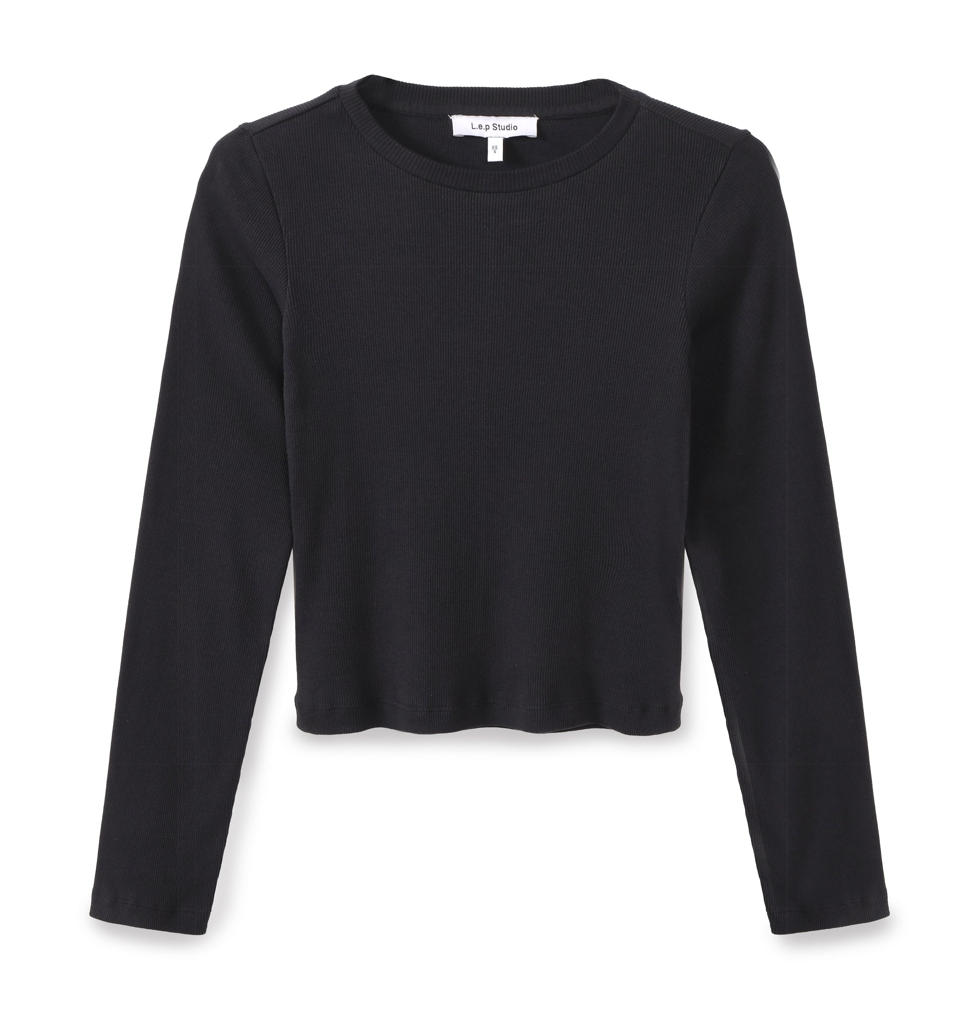L.E.P BLACK RIB TOP