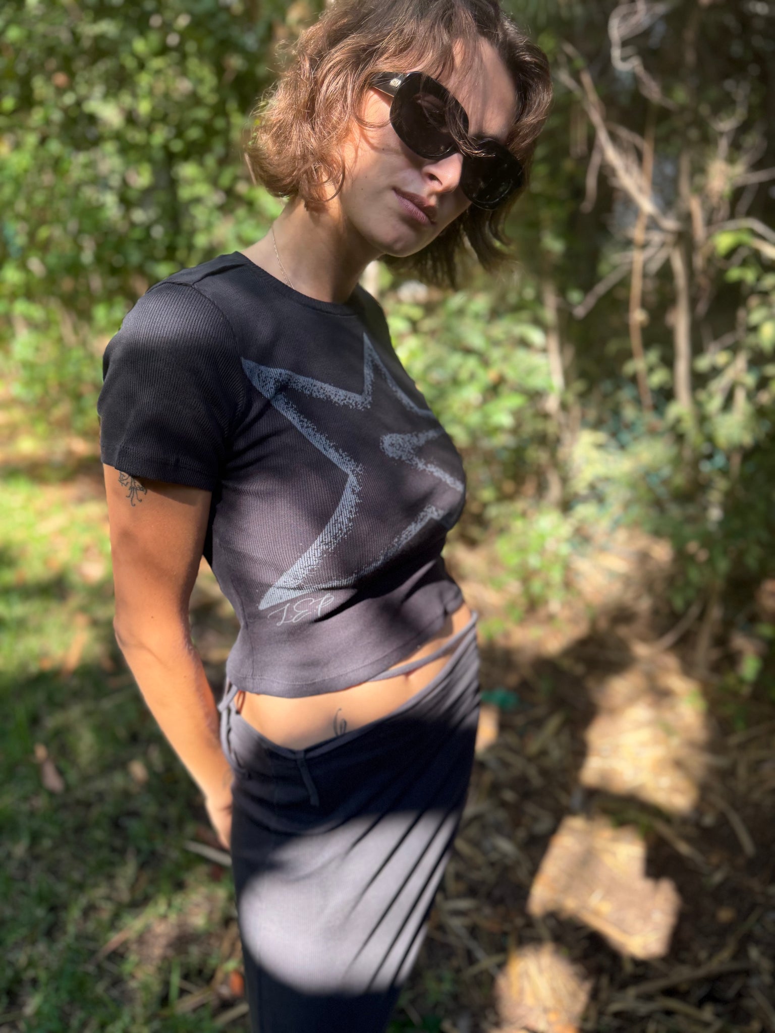 L.e.p studio - rib top black