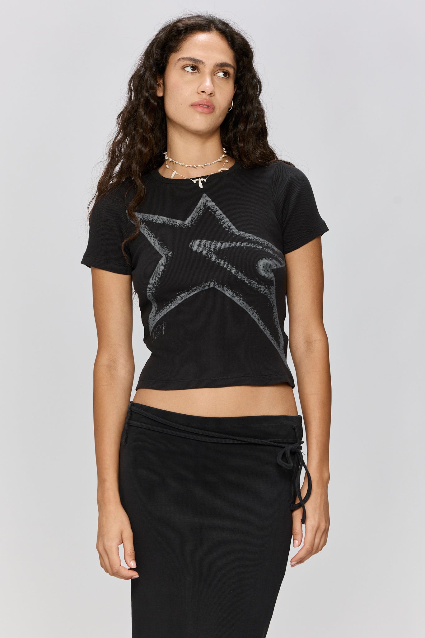 L.e.p studio - rib top black