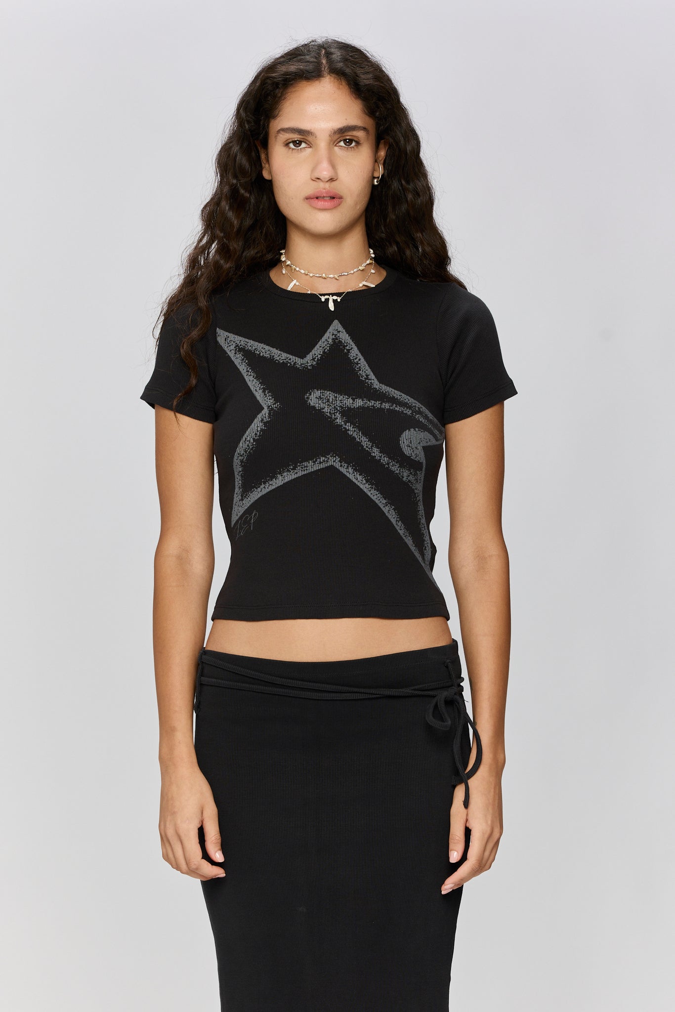 L.e.p studio - rib top black