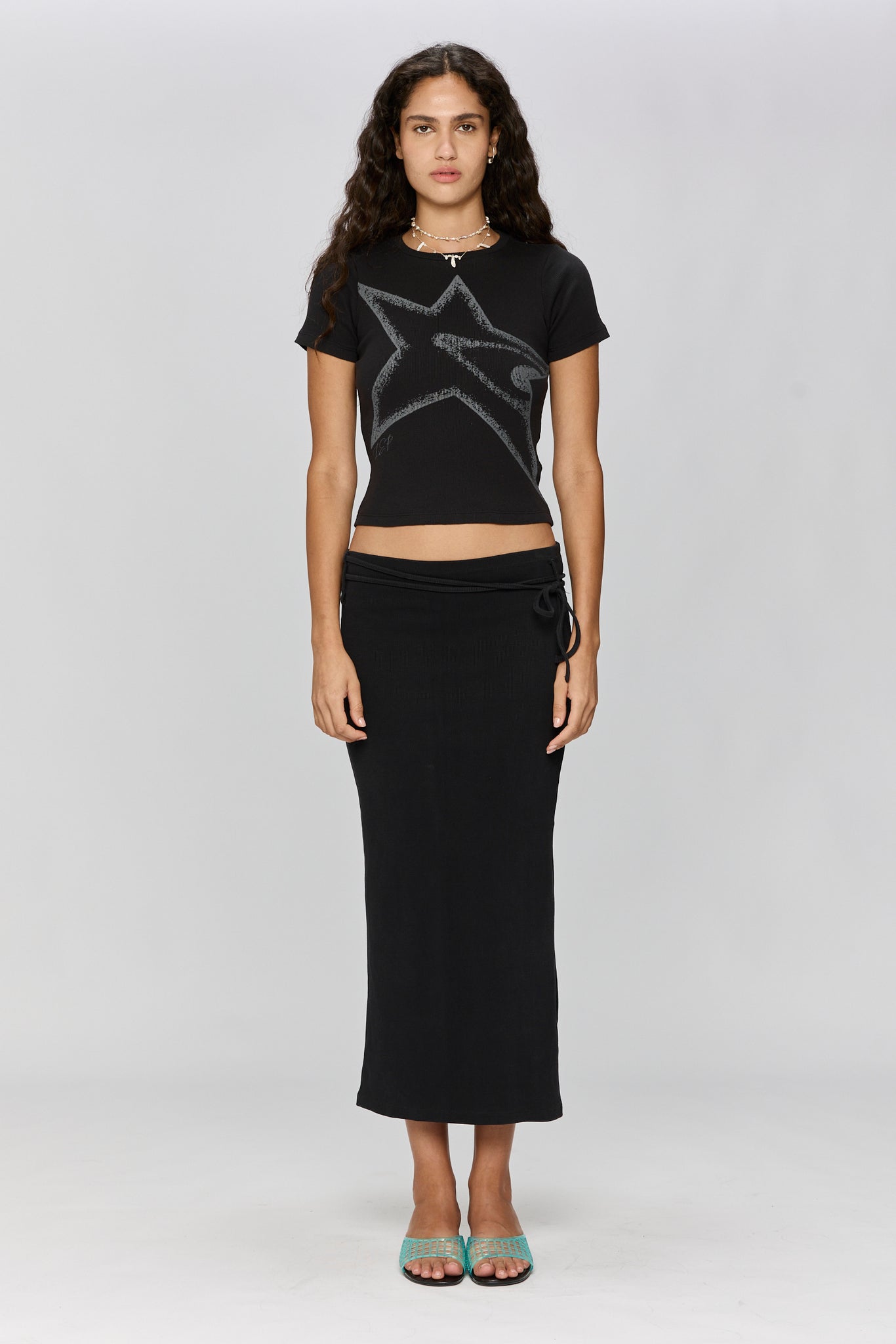 l.e.p studio - black skirt