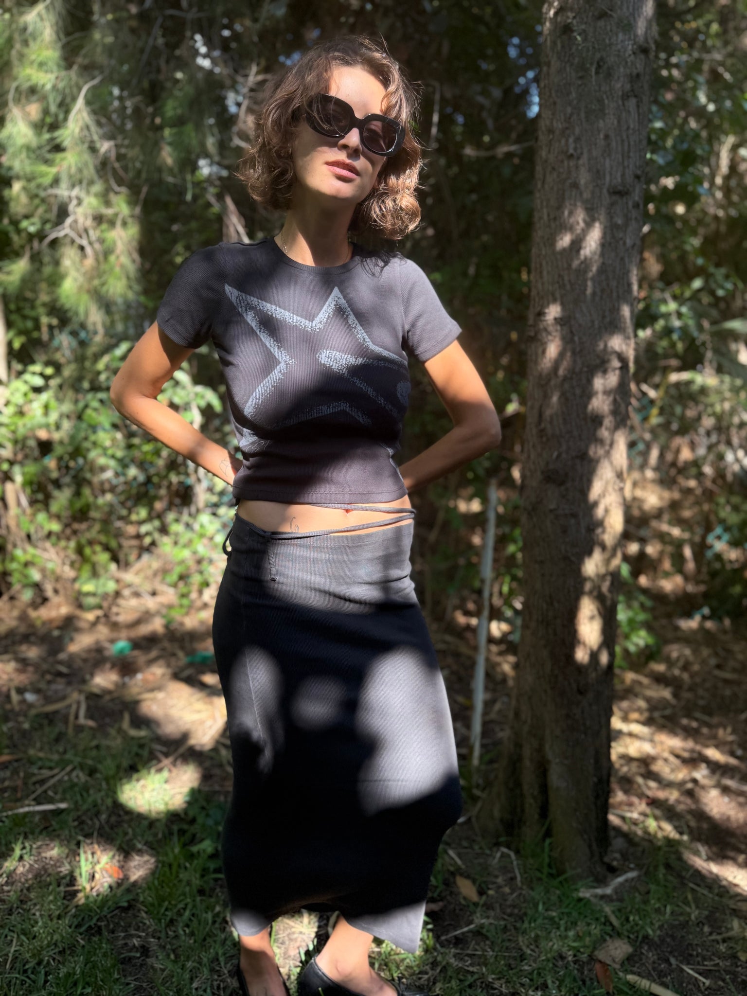 L.e.p studio - rib top black