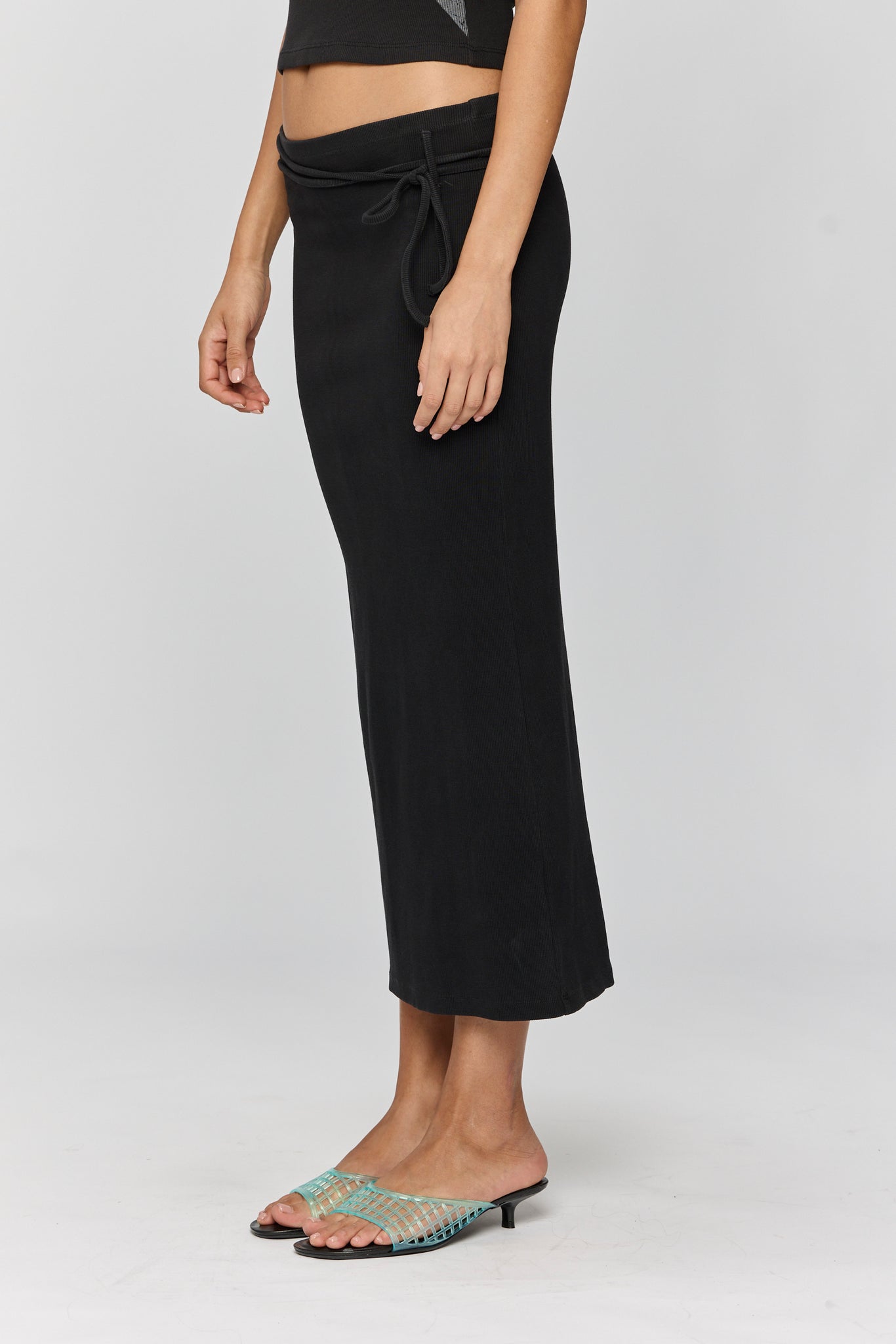 l.e.p studio - black skirt