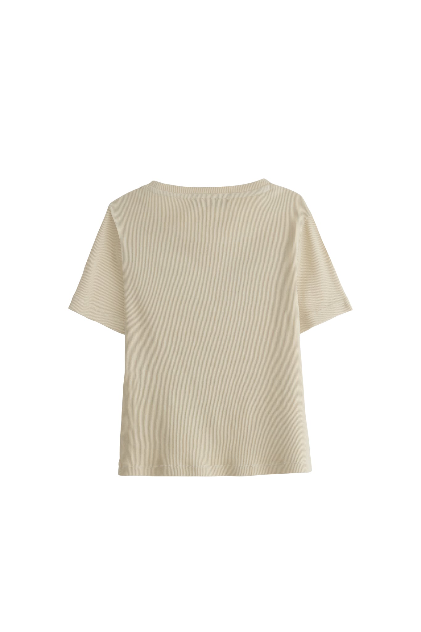 l.e.p studio - rib top beige