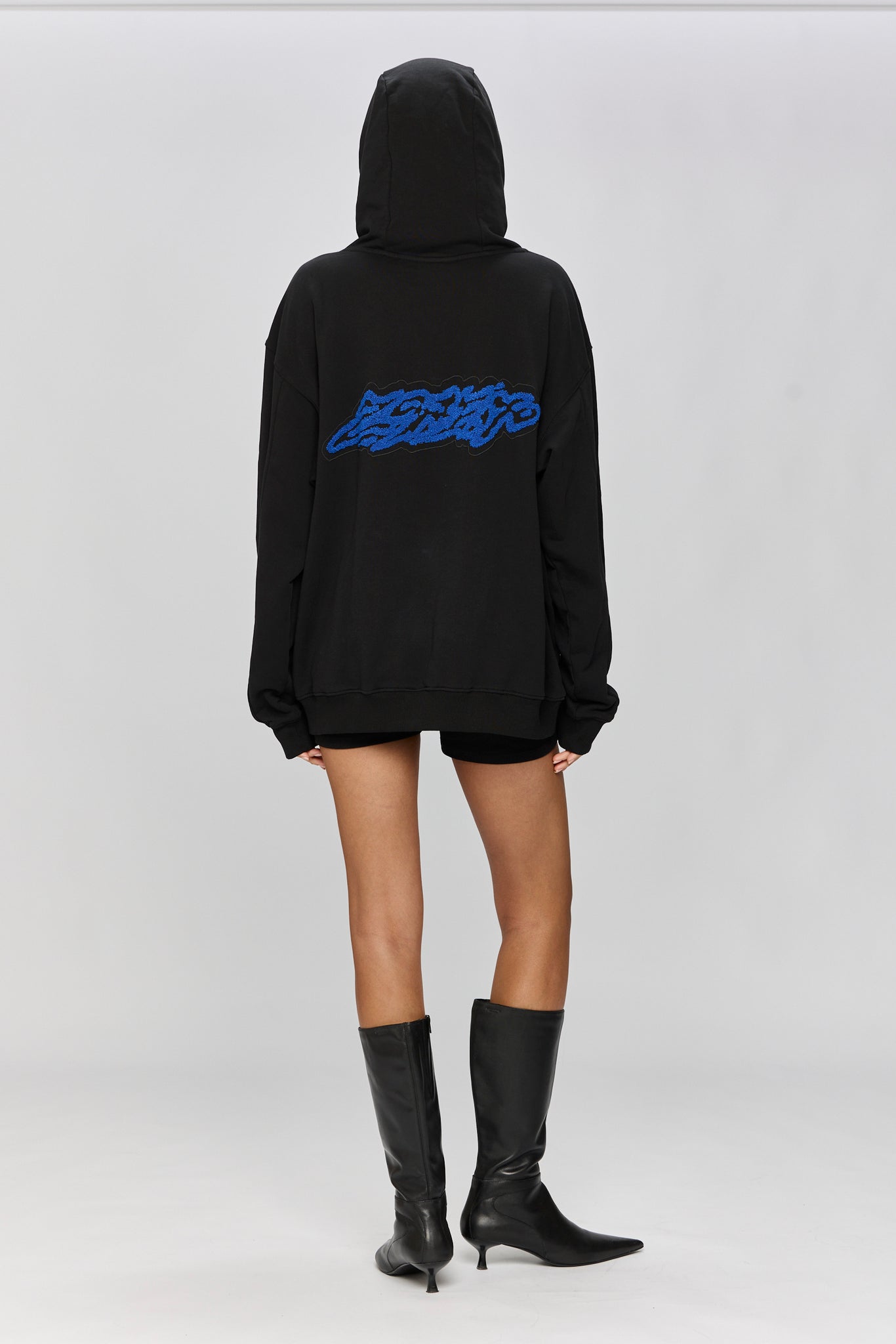 BOW BLACK HODDIE