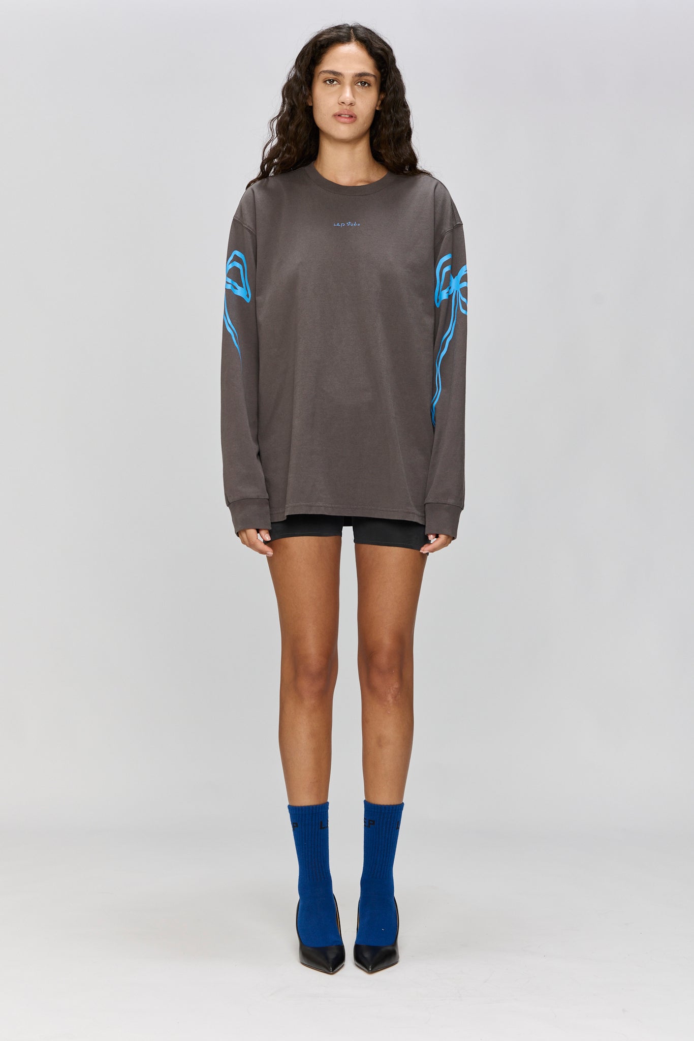 EVERYTHING NICE - LONG SLEEVE T GRAY