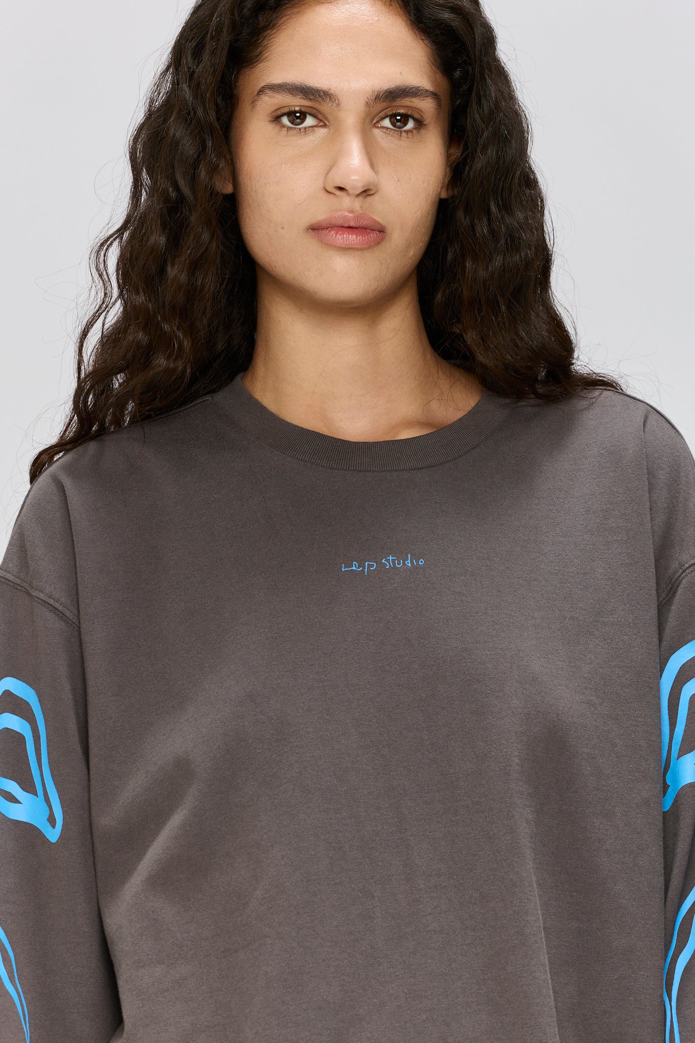 EVERYTHING NICE - LONG SLEEVE T GRAY