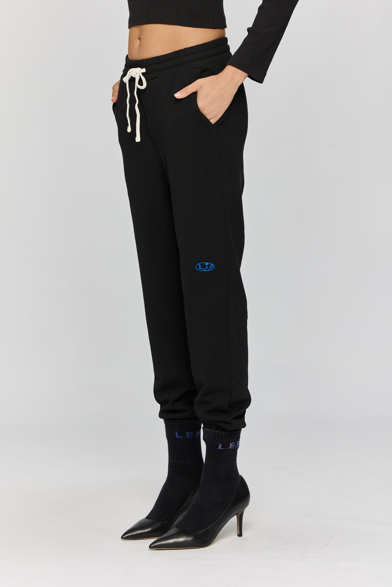 L.E.P JOGGER BLACK