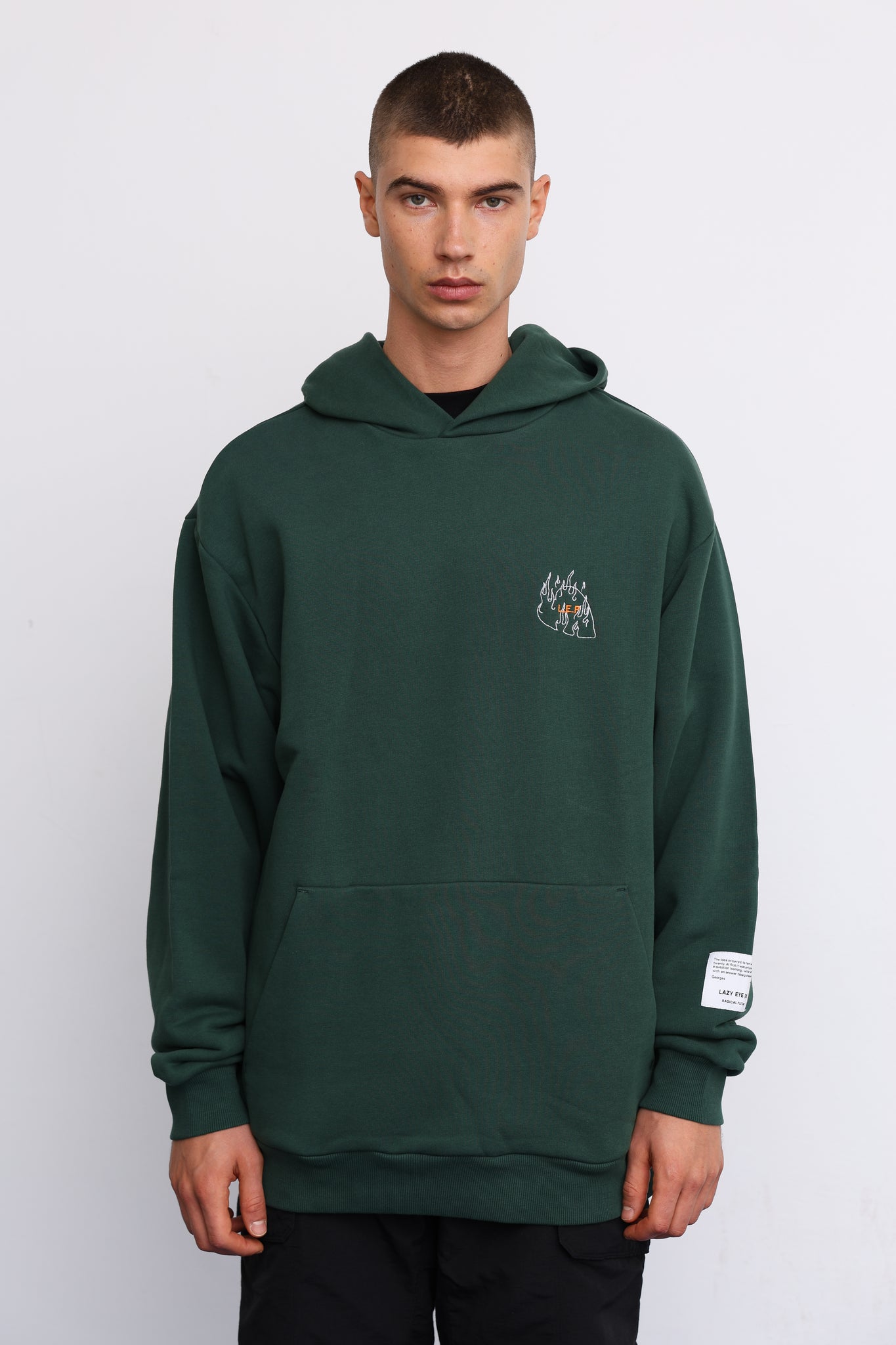 POEM HOODIE Green