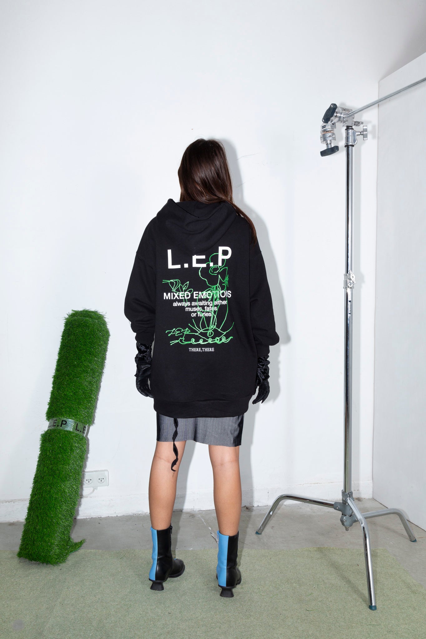 L.E.P mixed emotions Black hoodie
