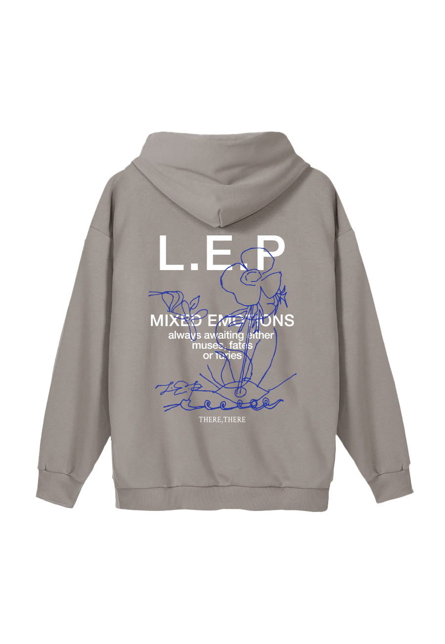 L.E.P mixed emotions Mocca hoodie